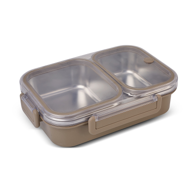 Aryıldız Bento Lunch Box 2 Bölmeli Haki - 2