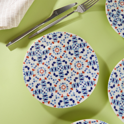 Aryıldız Blue Pasta Tabağı 6 Parça 19 cm - ARYILDIZ