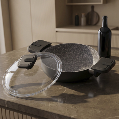 Aryıldız Bristol Kısa Tencere 28 cm - 2