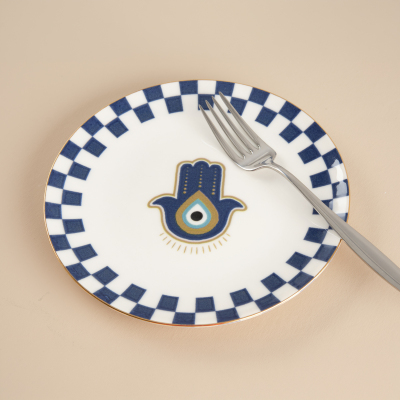 Aryıldız Chance Pasta Tabağı Hamsa 21 cm - 2