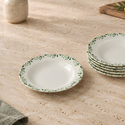 Aryıldız Cipso 6 Parça Yemek Tabağı 23cm - 2