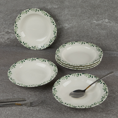 Aryıldız Cipso 6 Parça Yemek Tabağı 23cm - 6