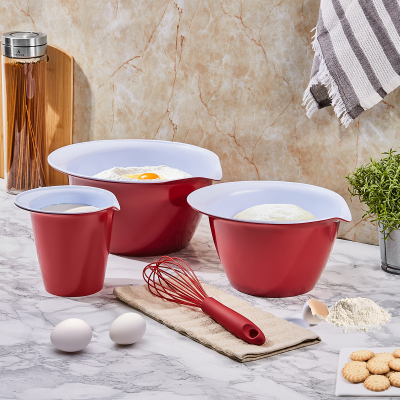 Aryıldız Daily 3 Parça Ölçekli Karıştırma Kabı Seti - ARYILDIZ