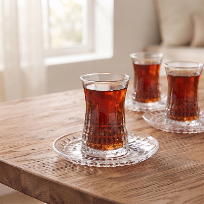 Aryıldız Fiona 12 Parça 6 Kişilik Çay Seti 110 ml - 1