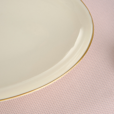 Aryıldız Hazel Gold Kayık Tabak 20 cm - 4