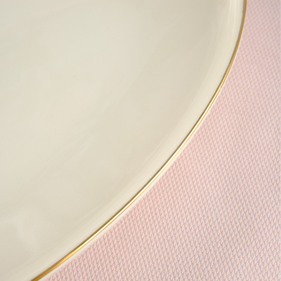 Aryıldız Hazel Gold Kayık Tabak Krem 25 cm - 5