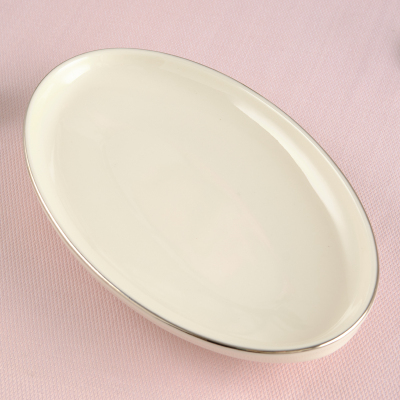 Aryıldız Hazel Platin Kayık Tabak 20 cm - 3