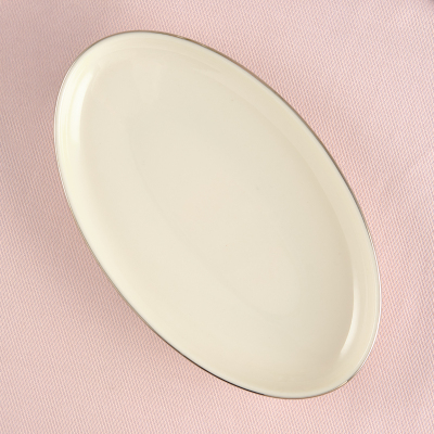 Aryıldız Hazel Platin Kayık Tabak 20 cm - 4