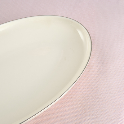 Aryıldız Hazel Platin Kayık Tabak 30 cm - 4
