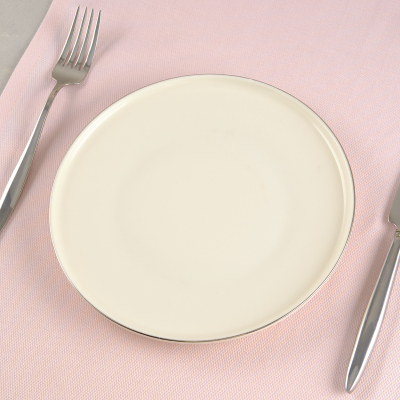 Aryıldız Hazel Platin Pasta Tabağı 21 cm - 2
