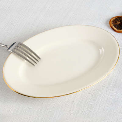 Aryıldız Hera Gold Kayık Tabak 20 cm - 2