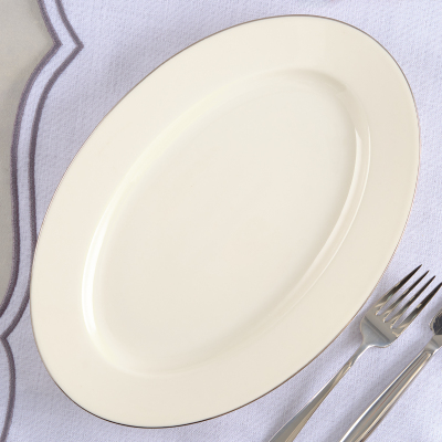 Aryıldız Hera Platin Kayık Tabak 30 cm - 2