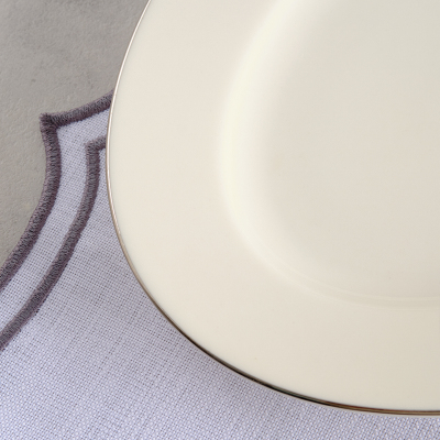 Aryıldız Hera Platin Kayık Tabak 30 cm - 3