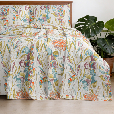 Aryıldız Home Agatha %100 Pamuk Çift Kişilik Pike 200X220 cm - 3