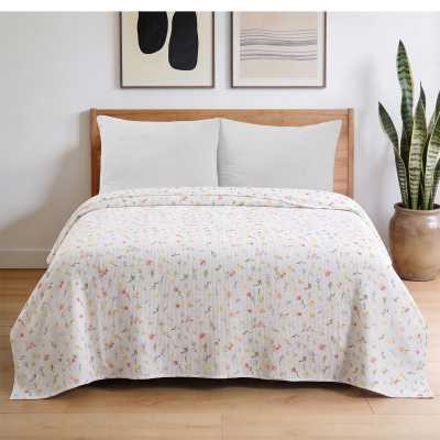 Aryıldız Home Anna Tek Kişilik %100 Pamuk Pike 150x220 cm - ARYILDIZ HOME