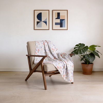 Aryıldız Home Butterfly %100 Pamuk Çift Kişilik Pike 200X220 cm - 4