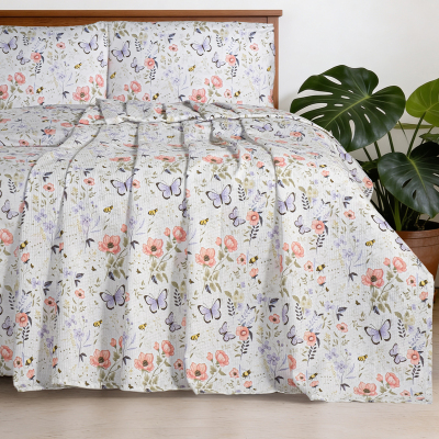 Aryıldız Home Butterfly Tek Kişilik %100 Pamuk Pike 150x220 cm - 3