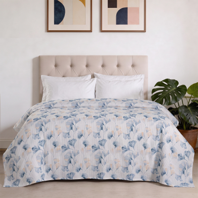Aryıldız Home Ginko Tek Kişilik %100 Pamuk Pike 150x220 cm - ARYILDIZ HOME
