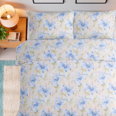 Aryıldız Home Lilyum %100 Pamuk Tek Kişilik Nevresim Takımı - 2