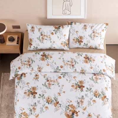 Aryıldız Home Mabel %100 Pamuk Tek Kişilik Nevresim Takımı - 2