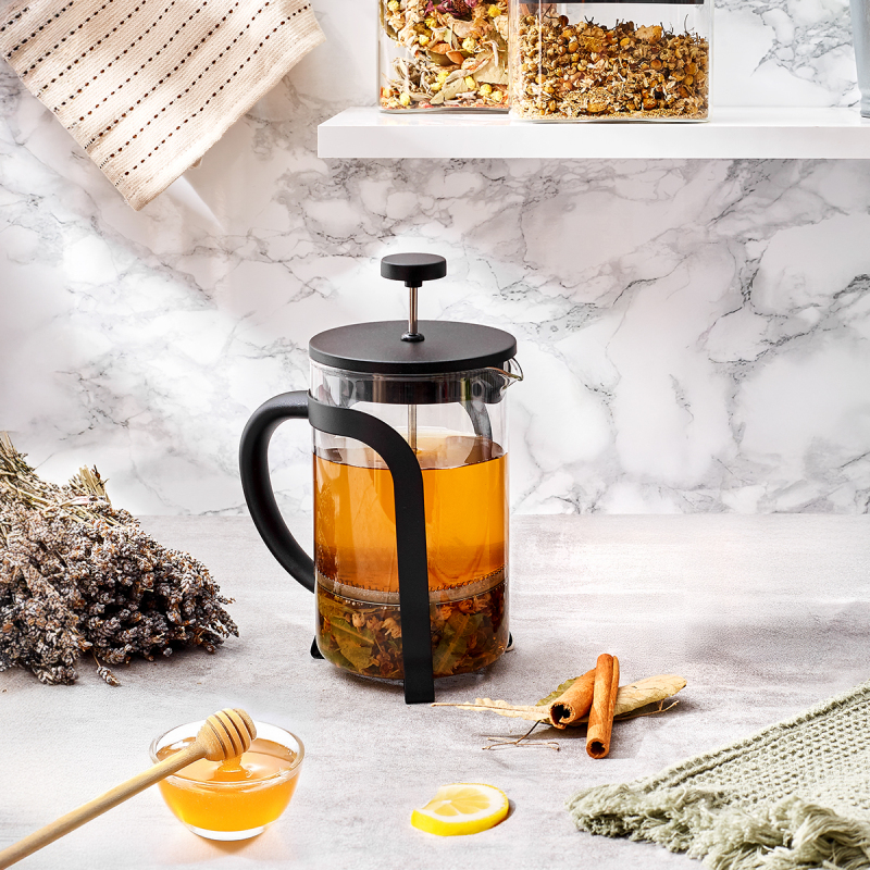 Aryıldız Java Black French Press 800 ml | Gallery Crystal