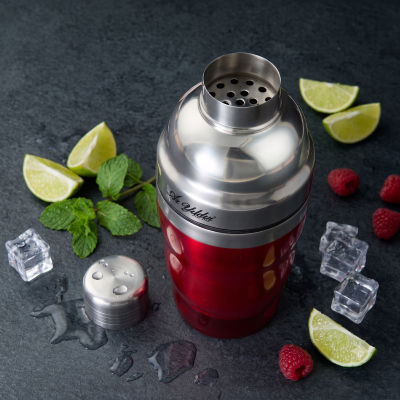 Aryıldız Kokteyl Shaker Kırmızı 350 ml - ARYILDIZ