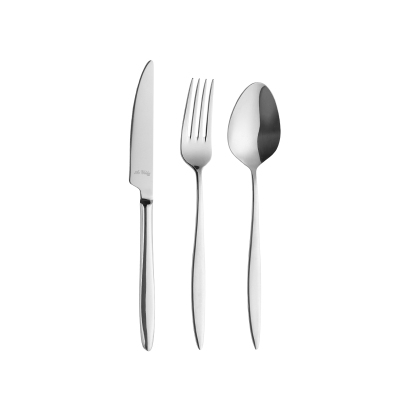 Aryıldız Krom Elegant 18 Parça 6 kişilik Çatal Kaşık Bıçak Takımı - 7