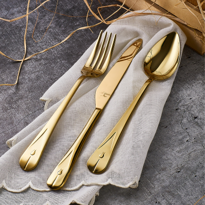 Aryıldız Lalezar Prestige Pvd 24 Parça 6 Kişilik Bronz Çatal Kaşık Bıçak Takımı - ARYILDIZ