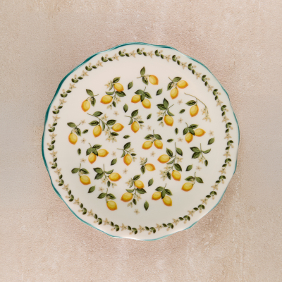Aryıldız Limon Gonca Pasta Tabağı 21 cm - 5