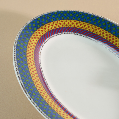 Aryıldız Marvia Kayık Tabak Mavi 20 cm - 5