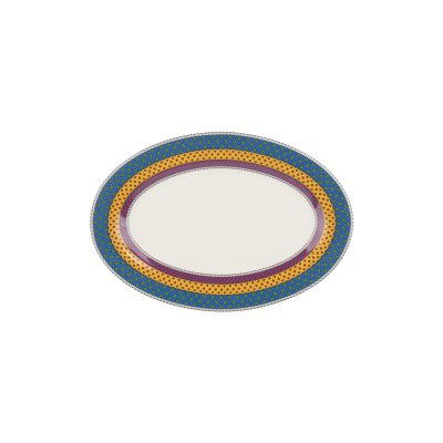 Aryıldız Marvia Kayık Tabak Mavi 20 cm - 6