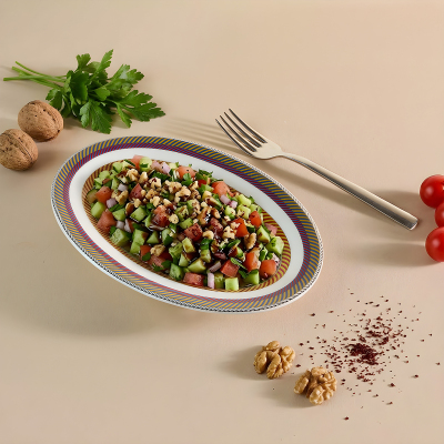 Aryıldız Marvia Kayık Tabak Sarı 20 cm - 1