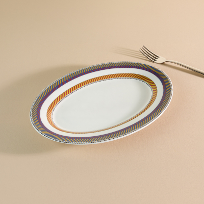 Aryıldız Marvia Kayık Tabak Sarı 25 cm - 3