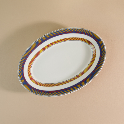 Aryıldız Marvia Kayık Tabak Sarı 25 cm - 5