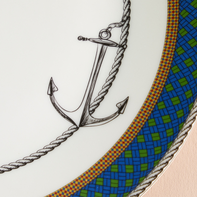Aryıldız Marvia Servis Tabağı Mavi 25 cm - 3