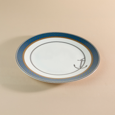 Aryıldız Marvia Servis Tabağı Mavi 25 cm - 5