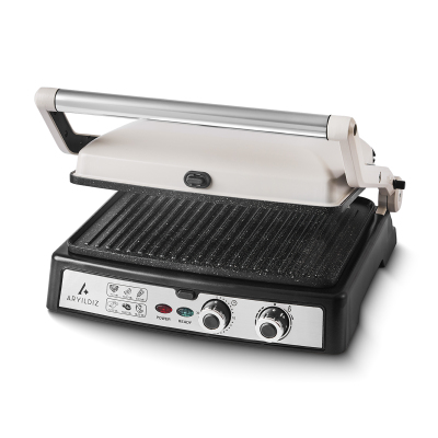 Aryıldız Multi Grill Tost Makinesi Mat Krem - 4