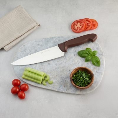 Aryıldız Noka Big Şef Bıçak Kahverengi 19 cm - 1