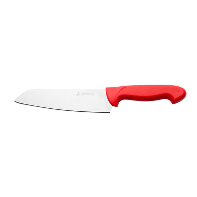 Aryıldız Noka Santoku Bıçağı Kırmızı 19 cm - 7