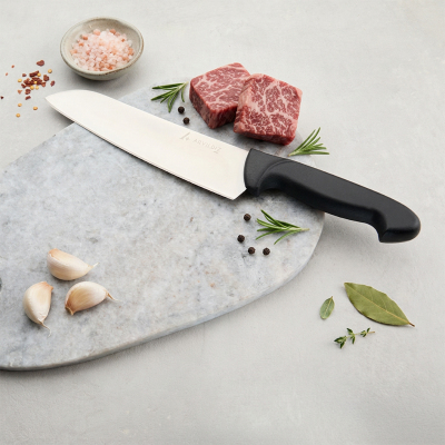 Aryıldız Noka Santoku Bıçağı Siyah 19 cm - ARYILDIZ