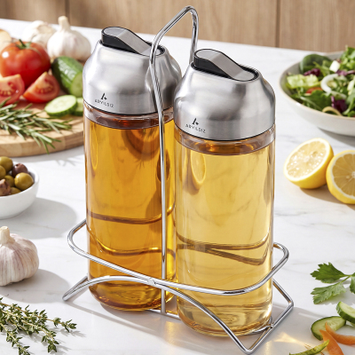 Aryıldız Norton 3 Parça Standlı Yağlık & Sirkelik Seti 430 ml - 1