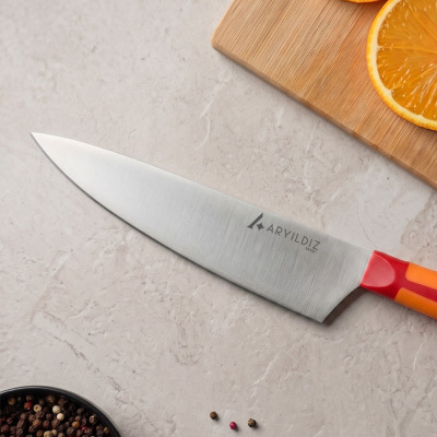 Aryıldız Plurex Big Şef Bıçağı 21 cm Kırmızı - 2
