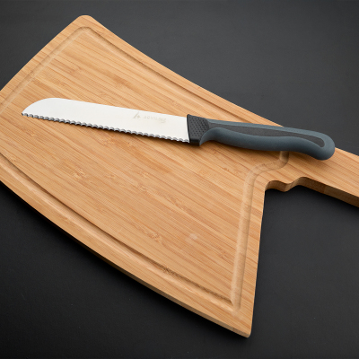 Aryıldız Plurex Dişli Ekmek Bıçağı Antrasit 19 cm - 2