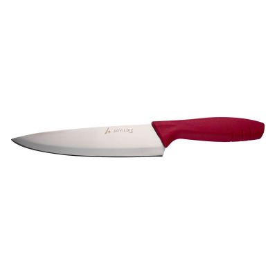 Aryıldız Primo Şef Bıçağı Bordo 19 cm - 4