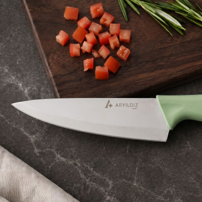 Aryıldız Primo Şef Bıçağı Yeşil 19 cm - 2