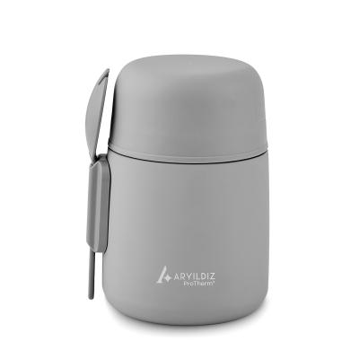 Aryıldız Protherm Duo Termos Gri 500 ml - 2