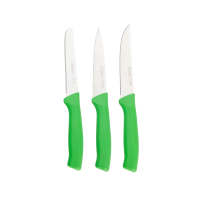 Aryıldız Rexa 3 Parça Sebze Bıçak Seti Yeşil 10 cm - 5