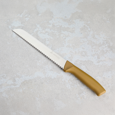 Aryıldız Rexa Tırtıklı Ekmek Bıçak Gold 19 cm - 3