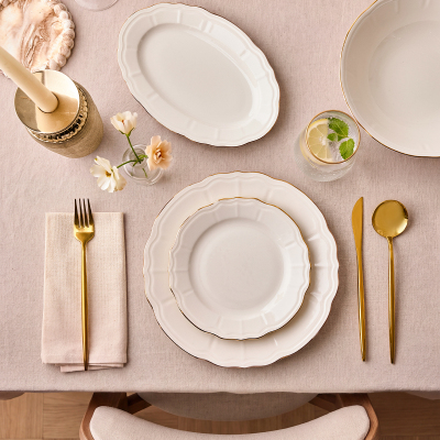 Aryıldız Tiffany Gold 30 Parça 6 Kişilik Yemek Takımı - 4