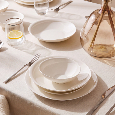 Aryıldız Venice White 24 Parça 6 Kişilik Yemek Takımı - 2